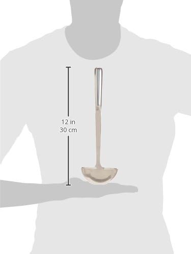 New Star Foodservice Deep Soup Ladle, 13.25", Stainless Steel, Silver