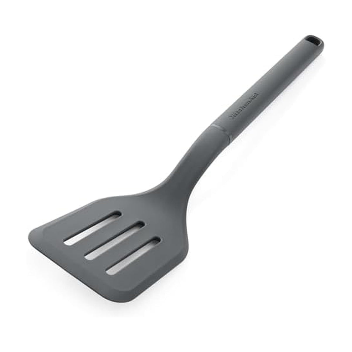 KitchenAid Classic Nylon Slotted Turner, 13.66-Inch, Black