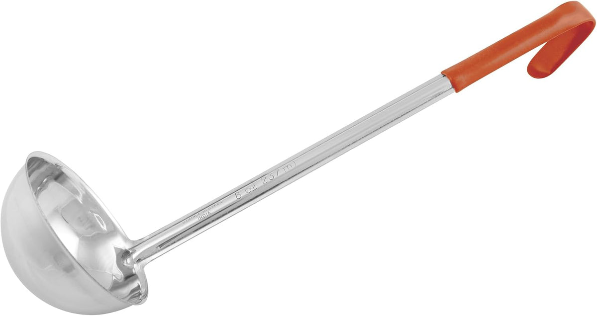 Winco 2 oz One Piece Steel One-Piece Ladle