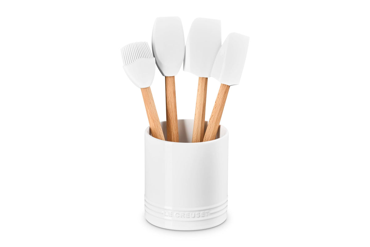 Le Creuset Silicone Signature Spatula Spoon, Sea Salt