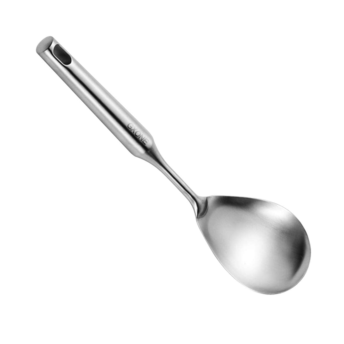 Soup Ladle,304 Stainless Steel Cooking Ladle with Wooden Handle,14.6Inch