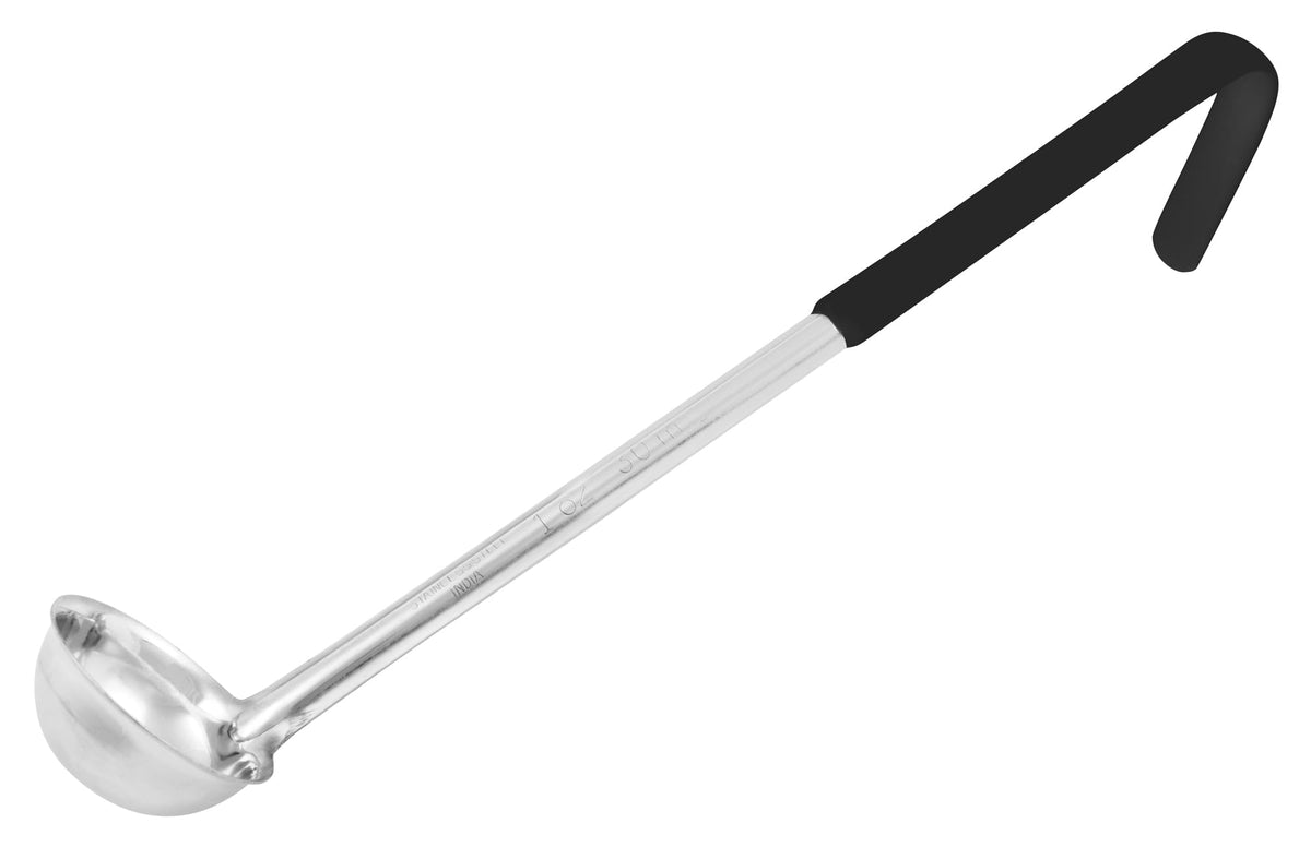 Winco 2 oz One Piece Steel One-Piece Ladle