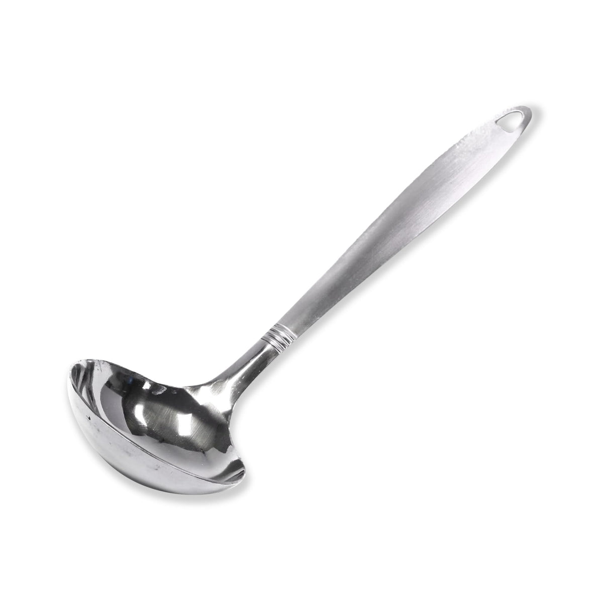 Chef Craft Select Cooking Ladle, 11.5 inch, Stainless Steel