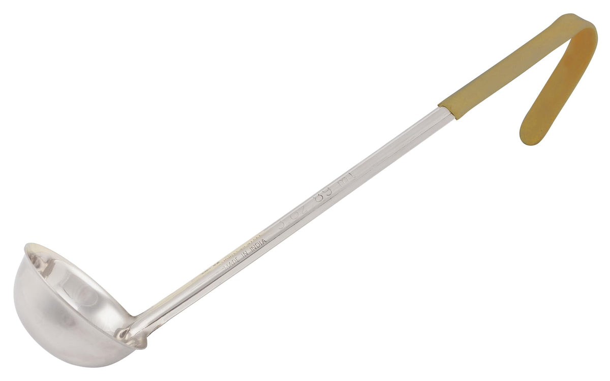 Winco 2 oz One Piece Steel One-Piece Ladle