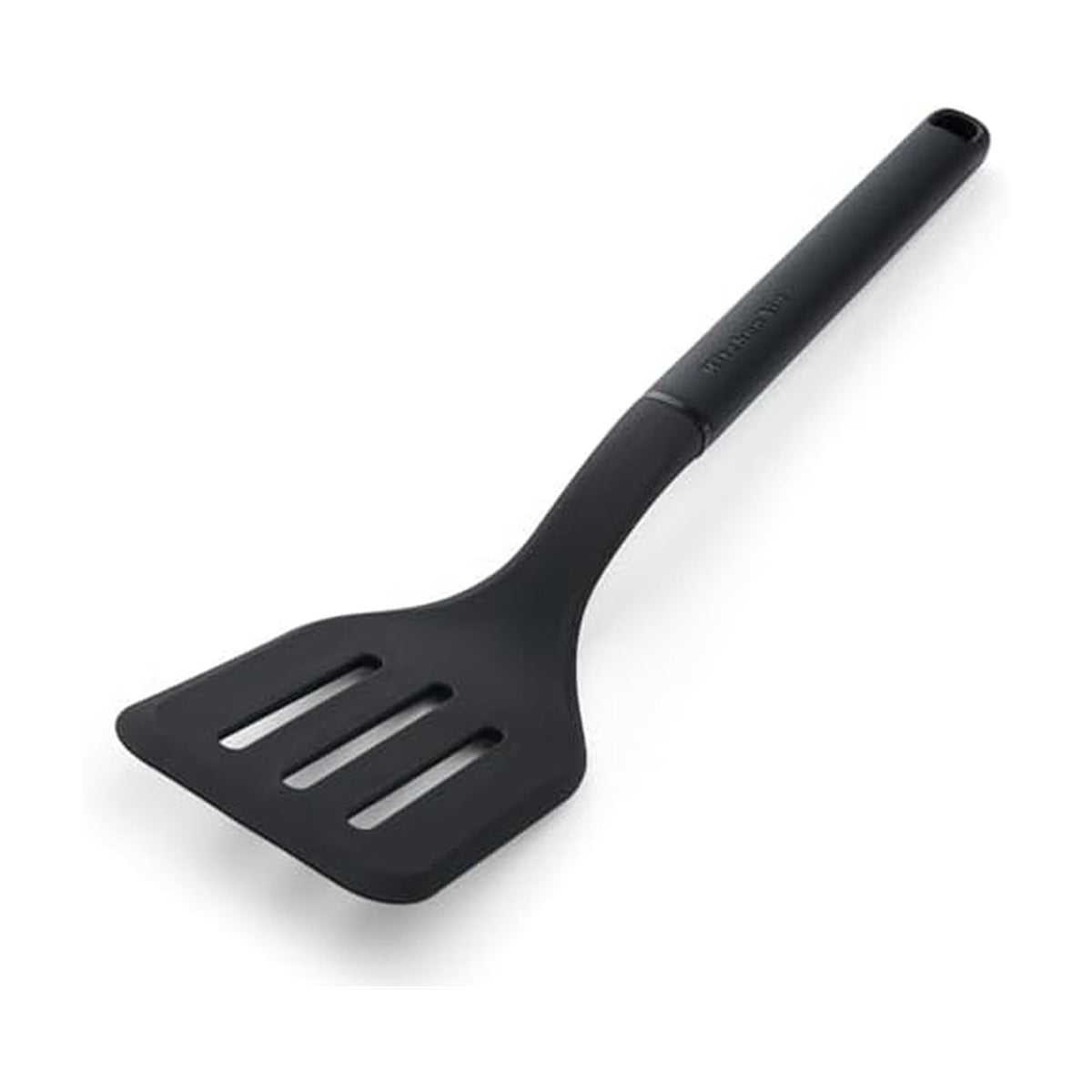 KitchenAid Classic Nylon Slotted Turner, 13.66-Inch, Black
