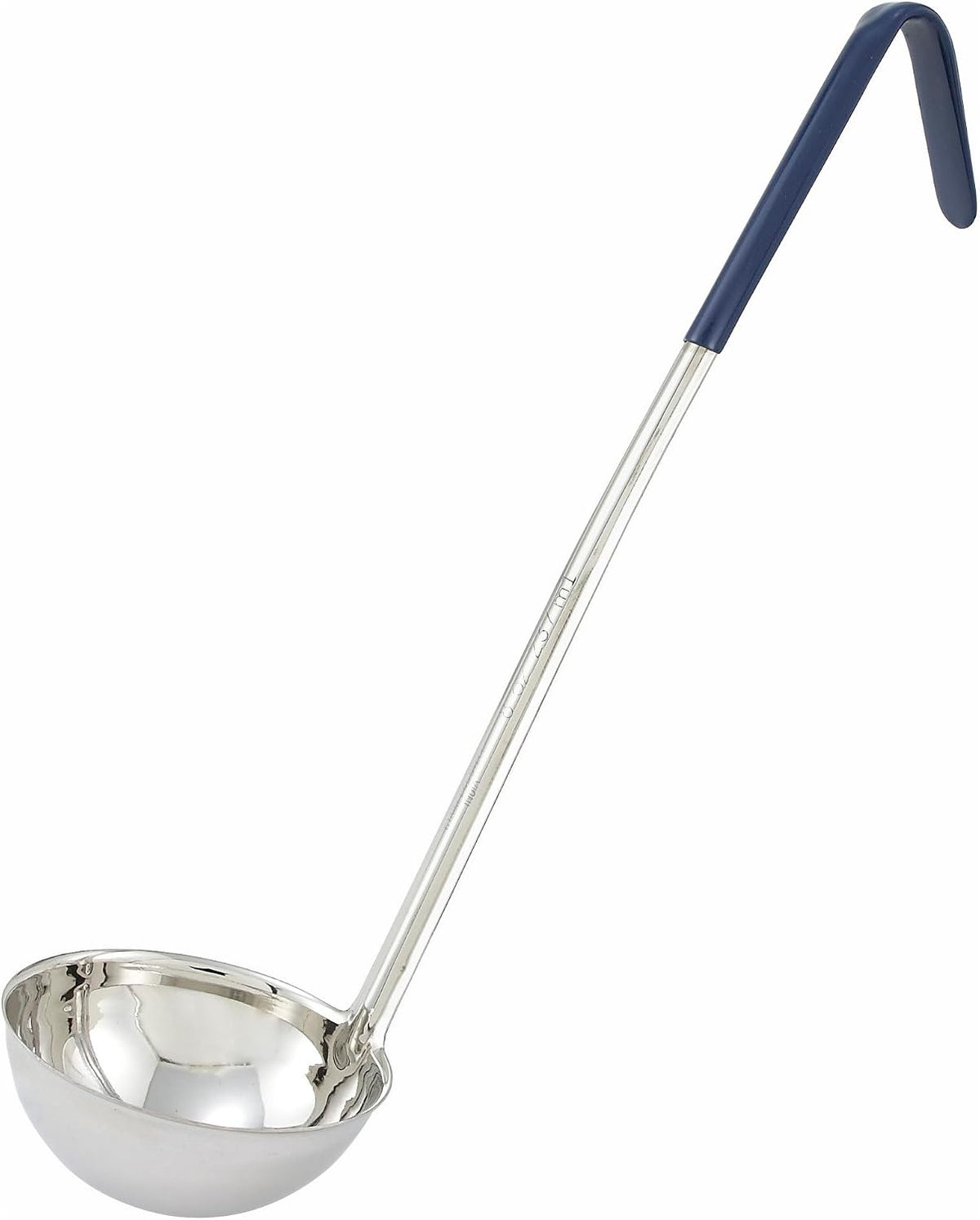 Winco 2 oz One Piece Steel One-Piece Ladle
