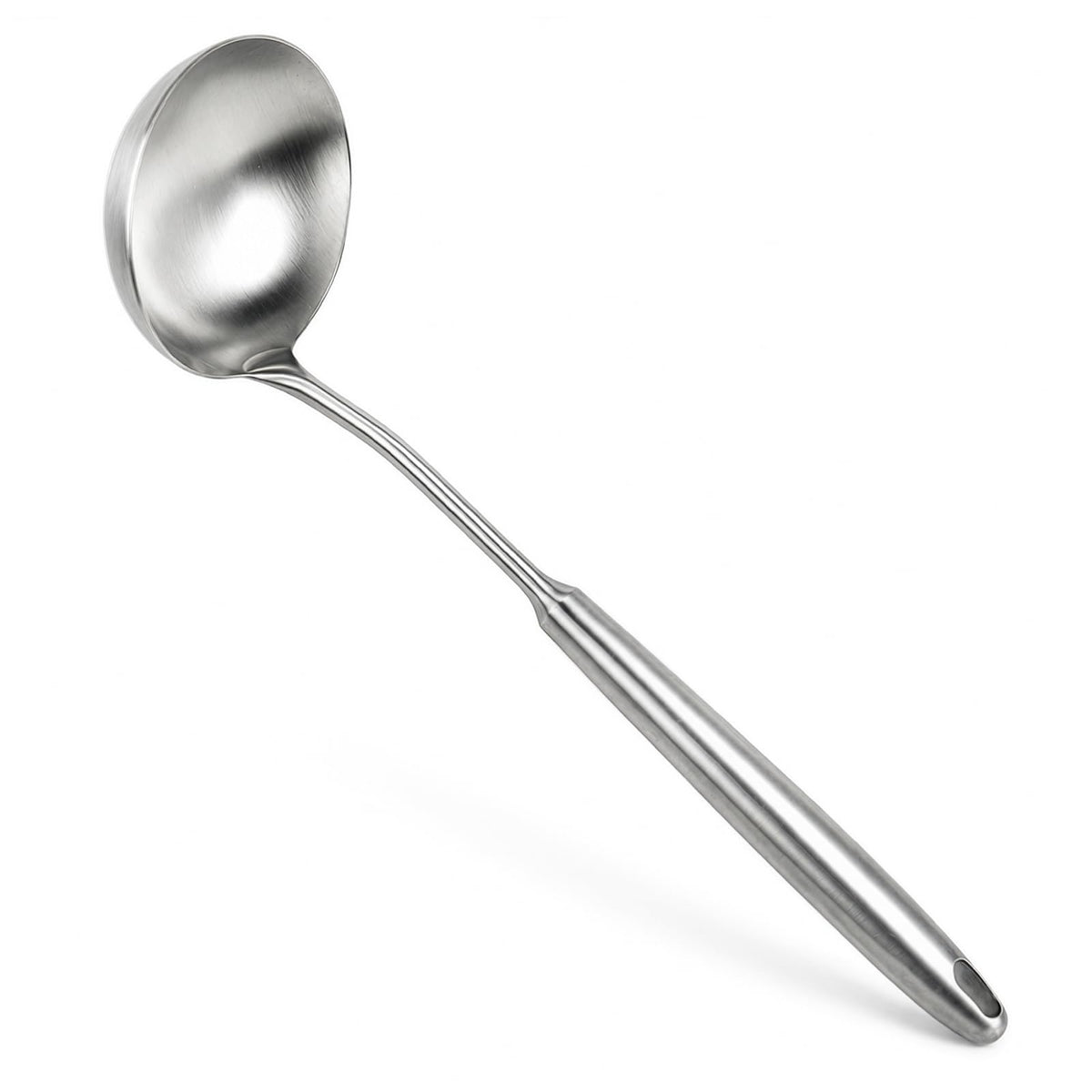 18/8 Stainless Steel Soup Ladle, Durable Metal Ladel, Serving Spoon