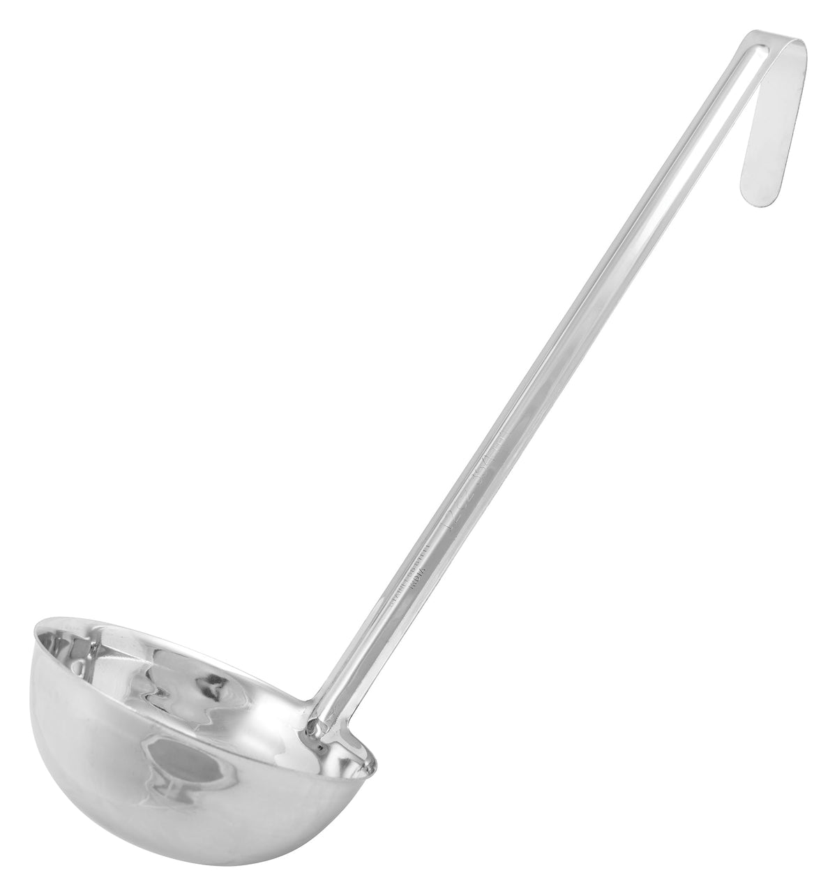 Winco 2 oz One Piece Steel One-Piece Ladle