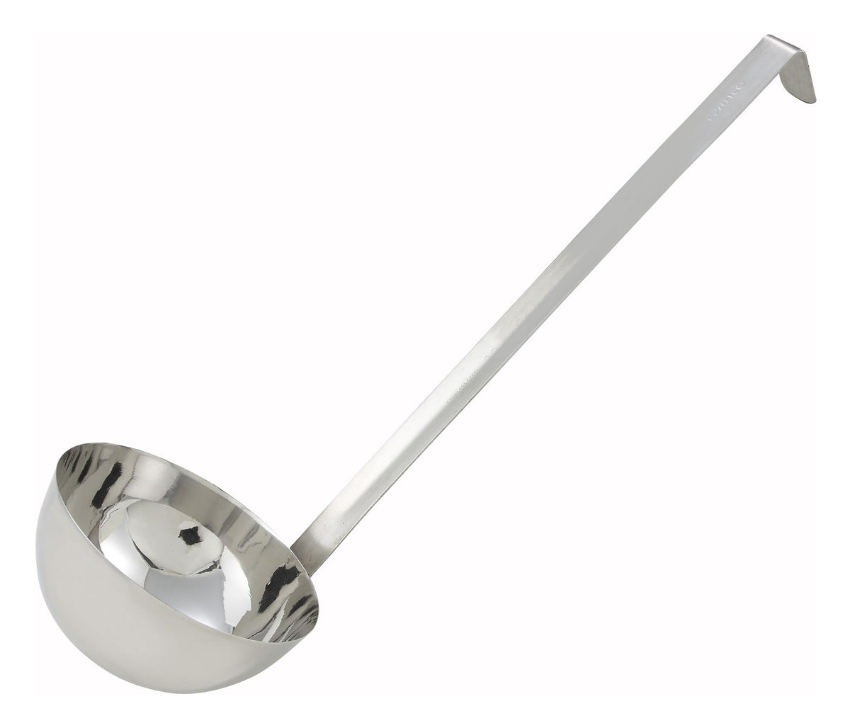 Winco 2 oz One Piece Steel One-Piece Ladle