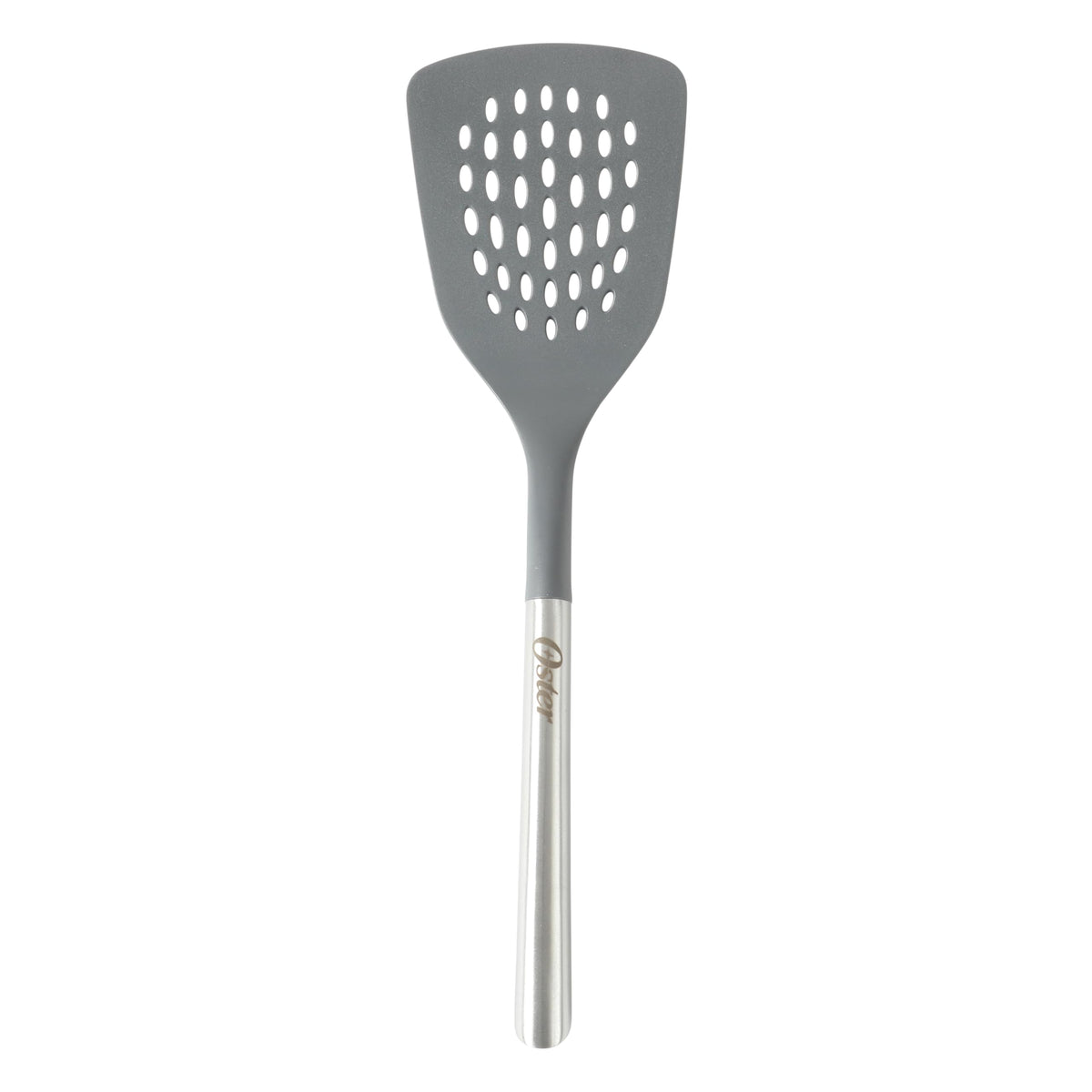 Oster Chadswyck 13” Cooking Ladle, Heat Resistant Silicone Head, Stainless Steel Handle, Safe for Nonstick Cookware, Dishwasher Safe