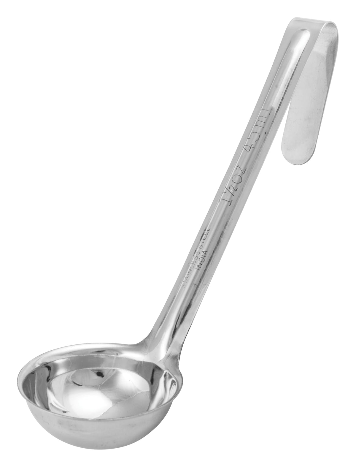 Winco 5 oz One-Piece Stainless Steel Ladle