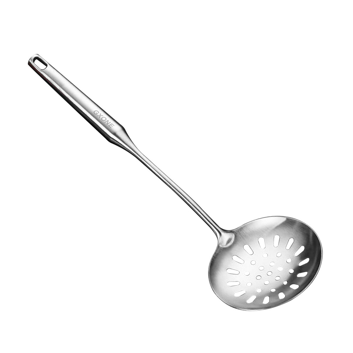 Soup Ladle,304 Stainless Steel Cooking Ladle with Wooden Handle,14.6Inch