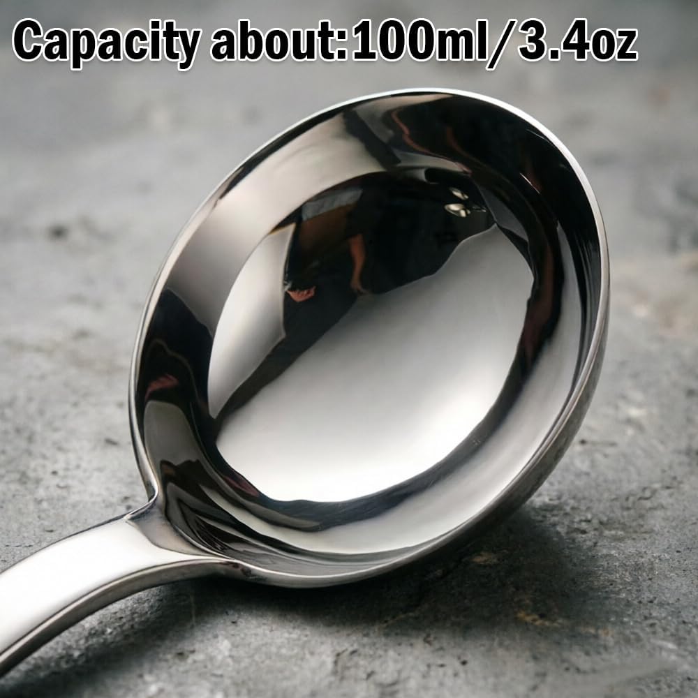 10 Inch 18/10 Stainless Steel Serving Ladle