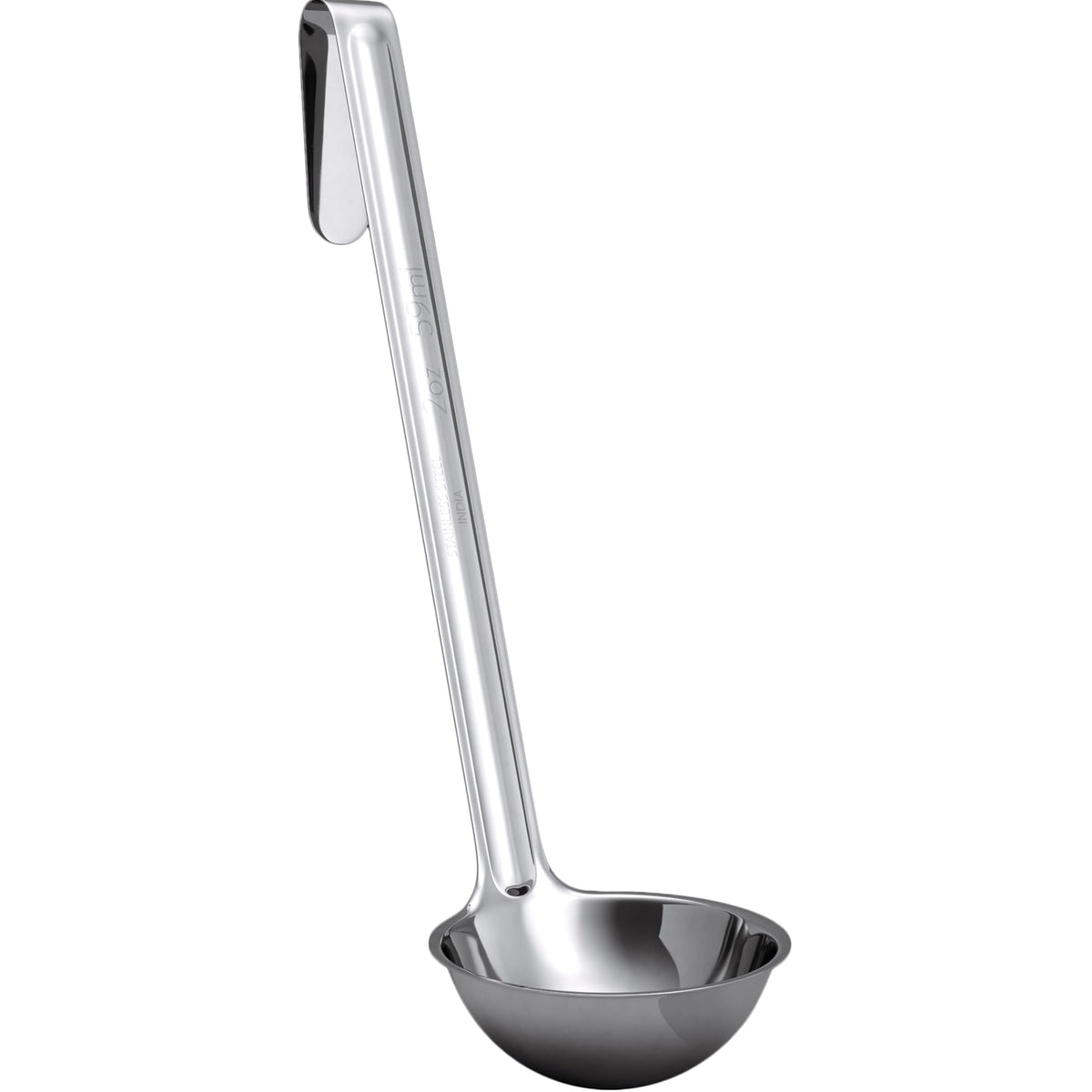 Super Sturdy, Ergonomic 1 Oz. Soup Ladle 3 Pk. Stainless Steel Ladles with Long Handles. Best Kitchen Accessories for Stirring, Portioning and Serving Soups, Chili and Stew in Restaurants and at Home