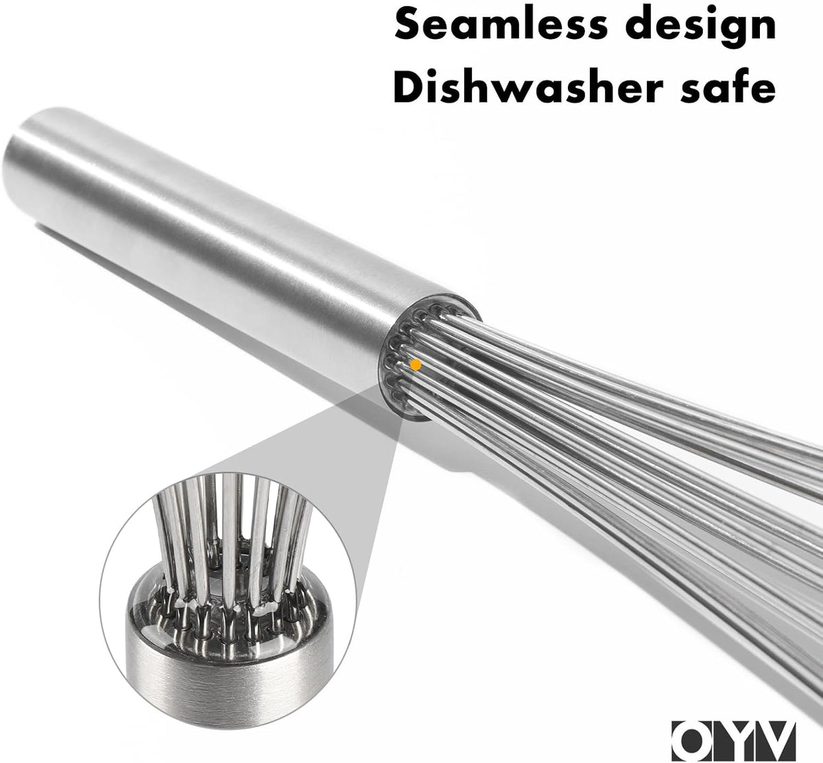 OYV 18/10 Stainless Steel Large Whisk, 17-Inch Heavy-Duty Kitchen Whisk