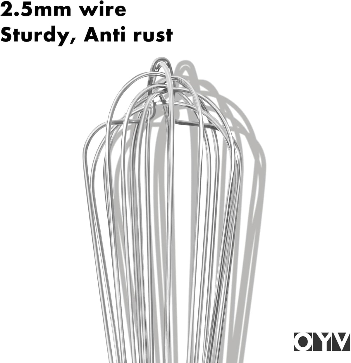OYV 18/10 Stainless Steel Large Whisk, 17-Inch Heavy-Duty Kitchen Whisk