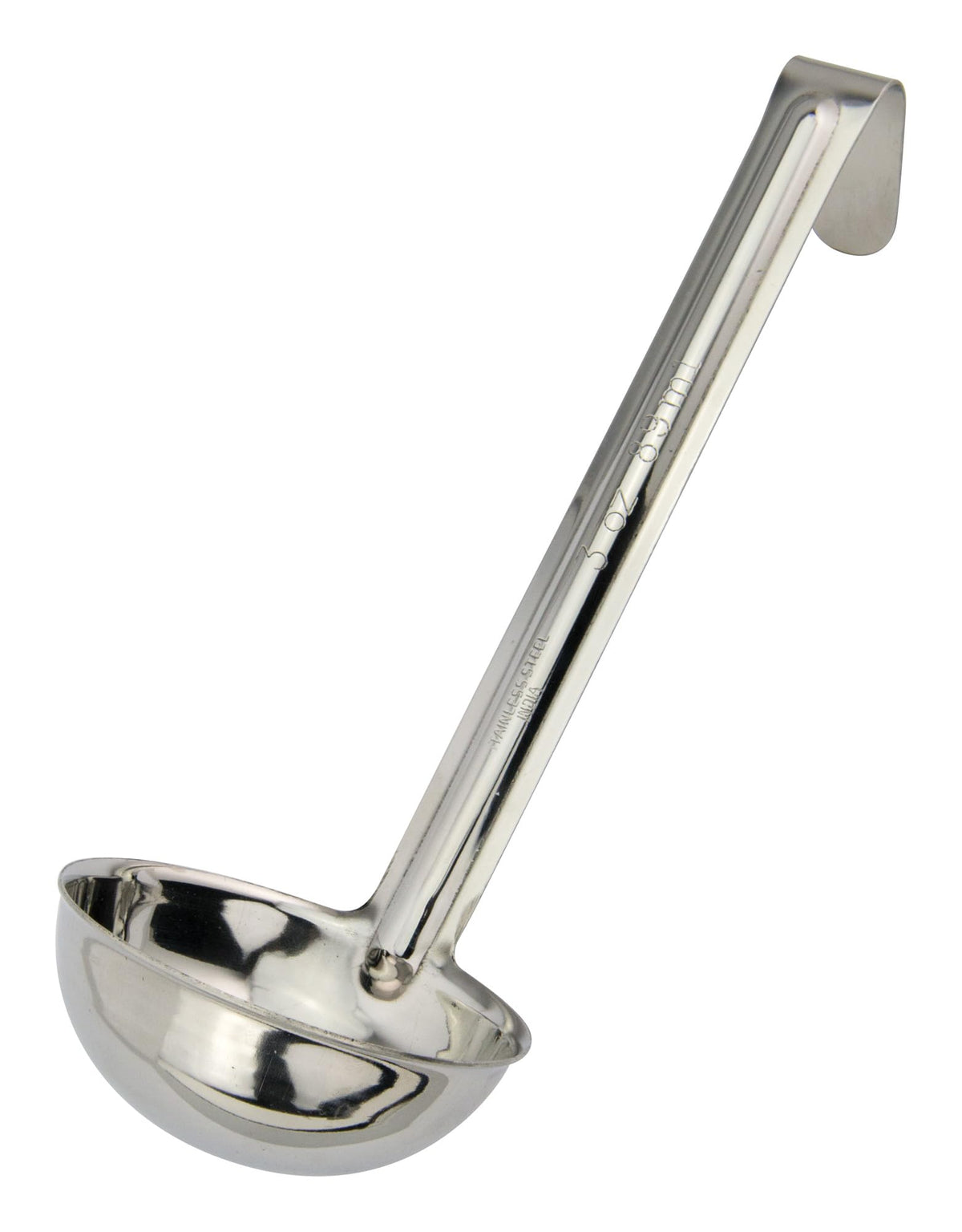 Winco 5 oz One-Piece Stainless Steel Ladle