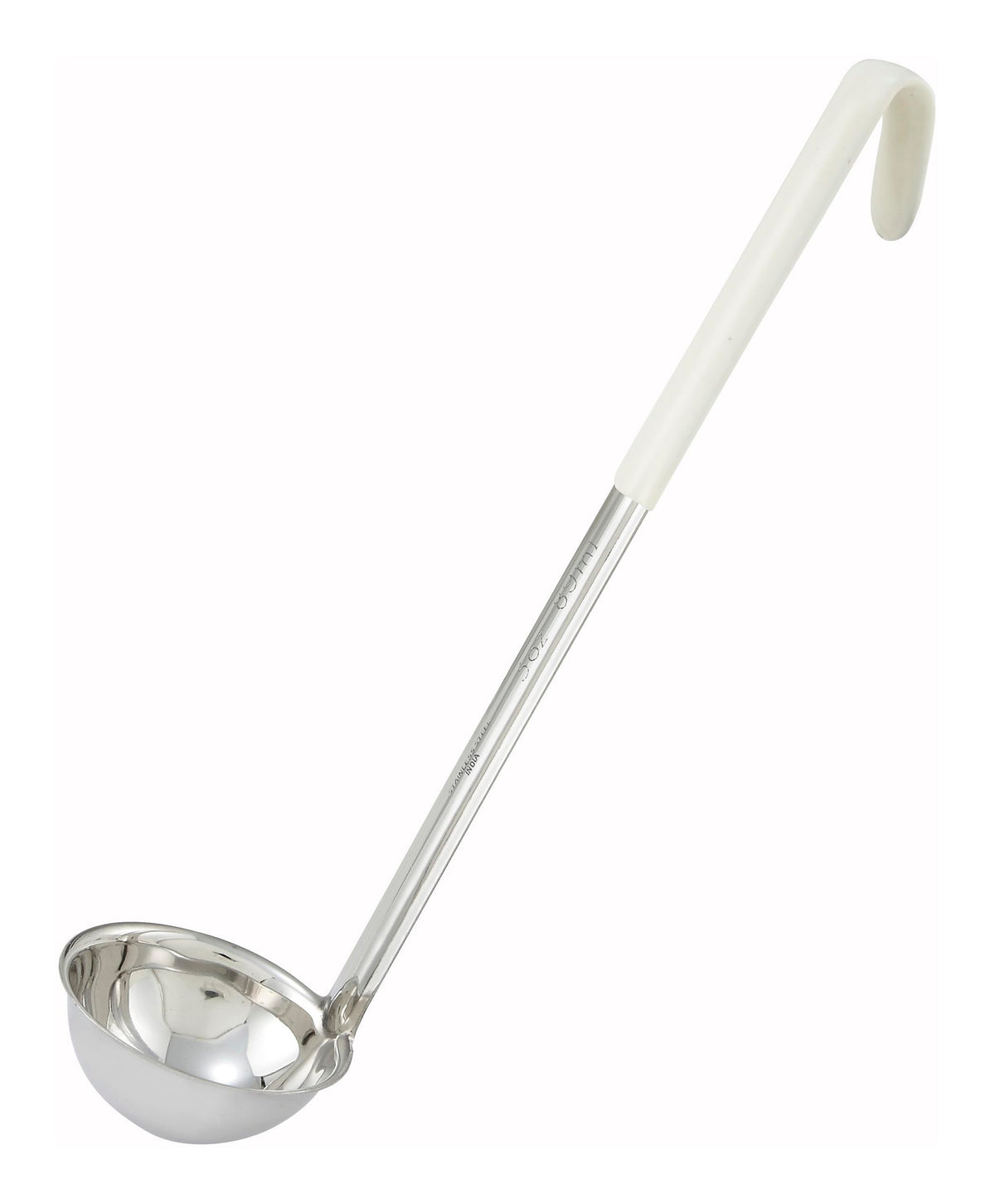 Winco 2 oz One Piece Steel One-Piece Ladle