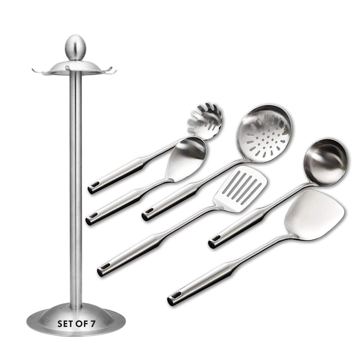 Soup Ladle,304 Stainless Steel Cooking Ladle with Wooden Handle,14.6Inch