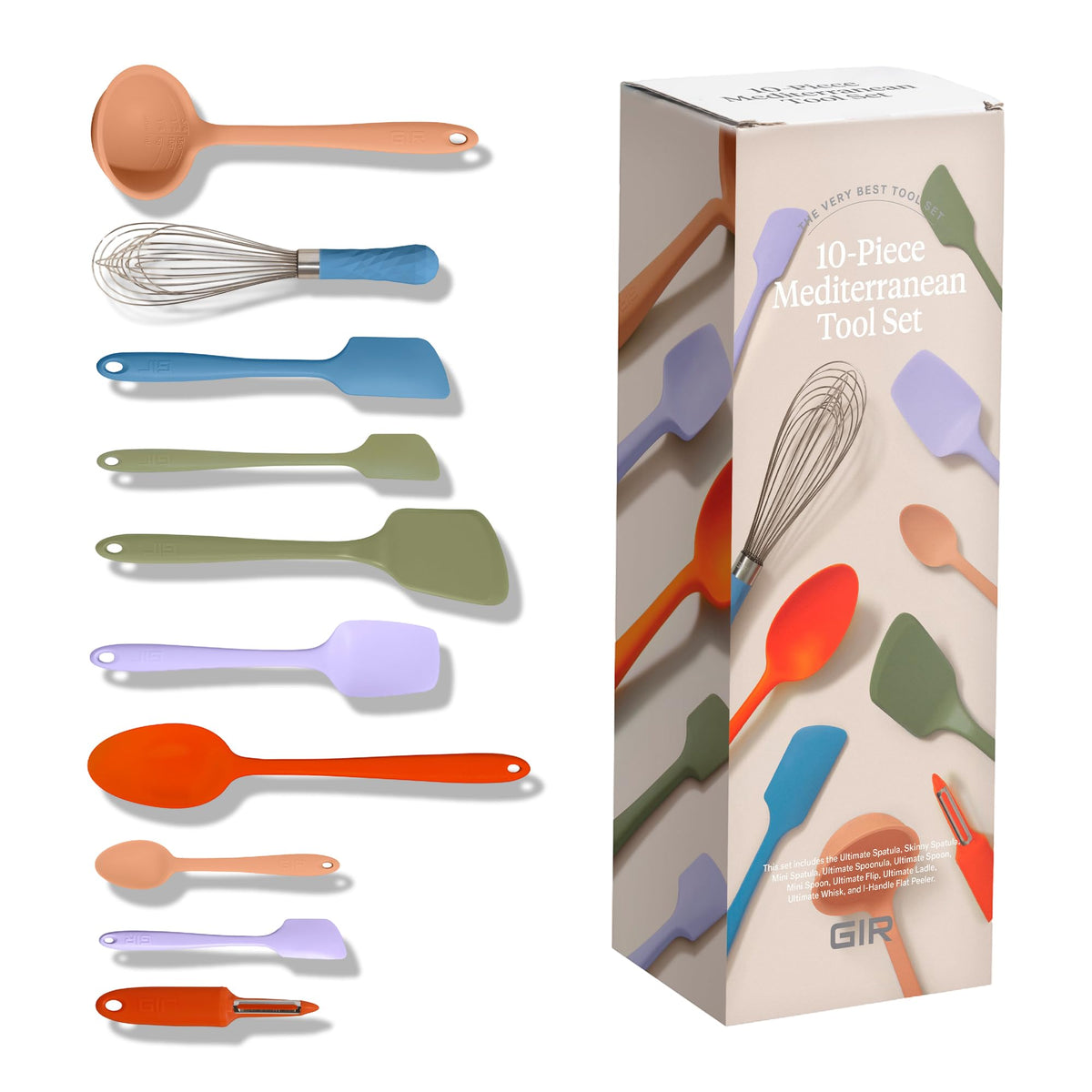 GIR: 3-Piece Silicone Ultimate Kitchen Utensils Set – Mint