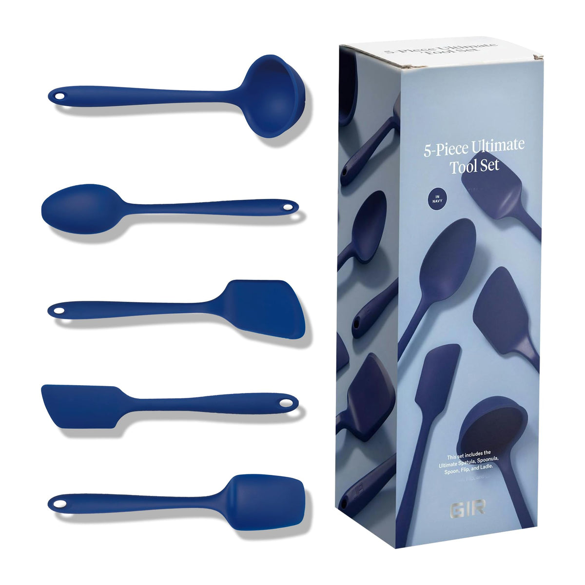 GIR: 3-Piece Silicone Ultimate Kitchen Utensils Set – Mint