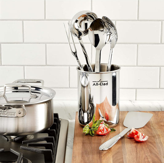 All-Clad Stainless Steel 13-inch Slotted Turner, Kitchen Tools