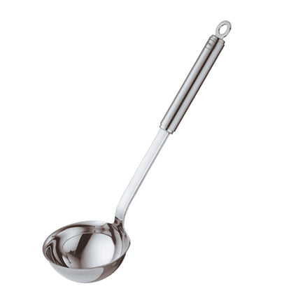 Rosle 10008 Stainless Steel Hooked Handle Ladle with Pouring Rim Serving Spoon 4.1 oz