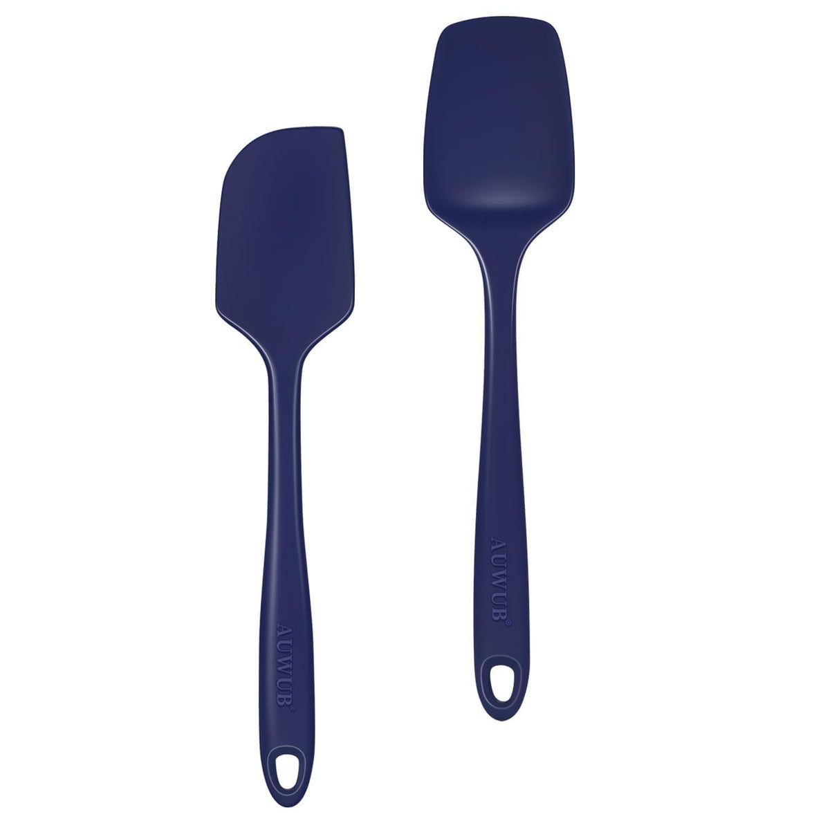 Silicone Cooking Utensils Set 2PCS, Non-Stick Kitchen Spatula Set