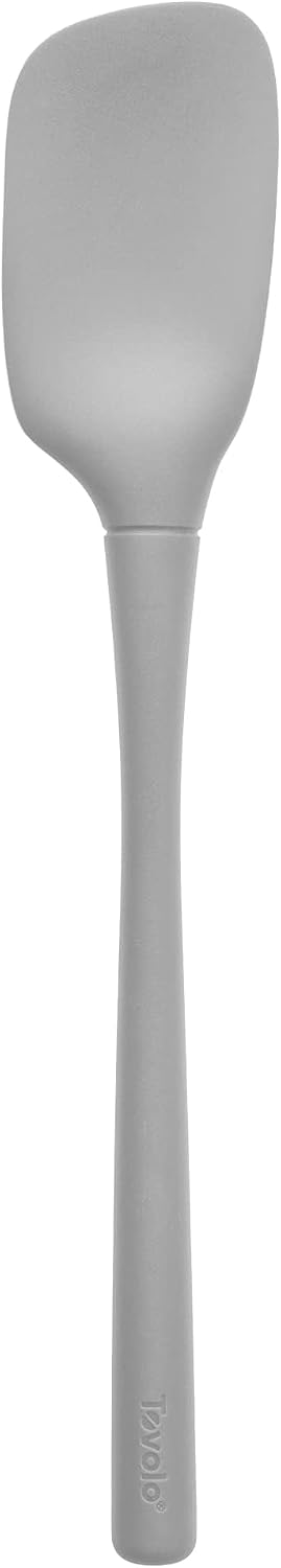 Tovolo Flex-Core Silicone Spoonula Spatula, Oyster Gray