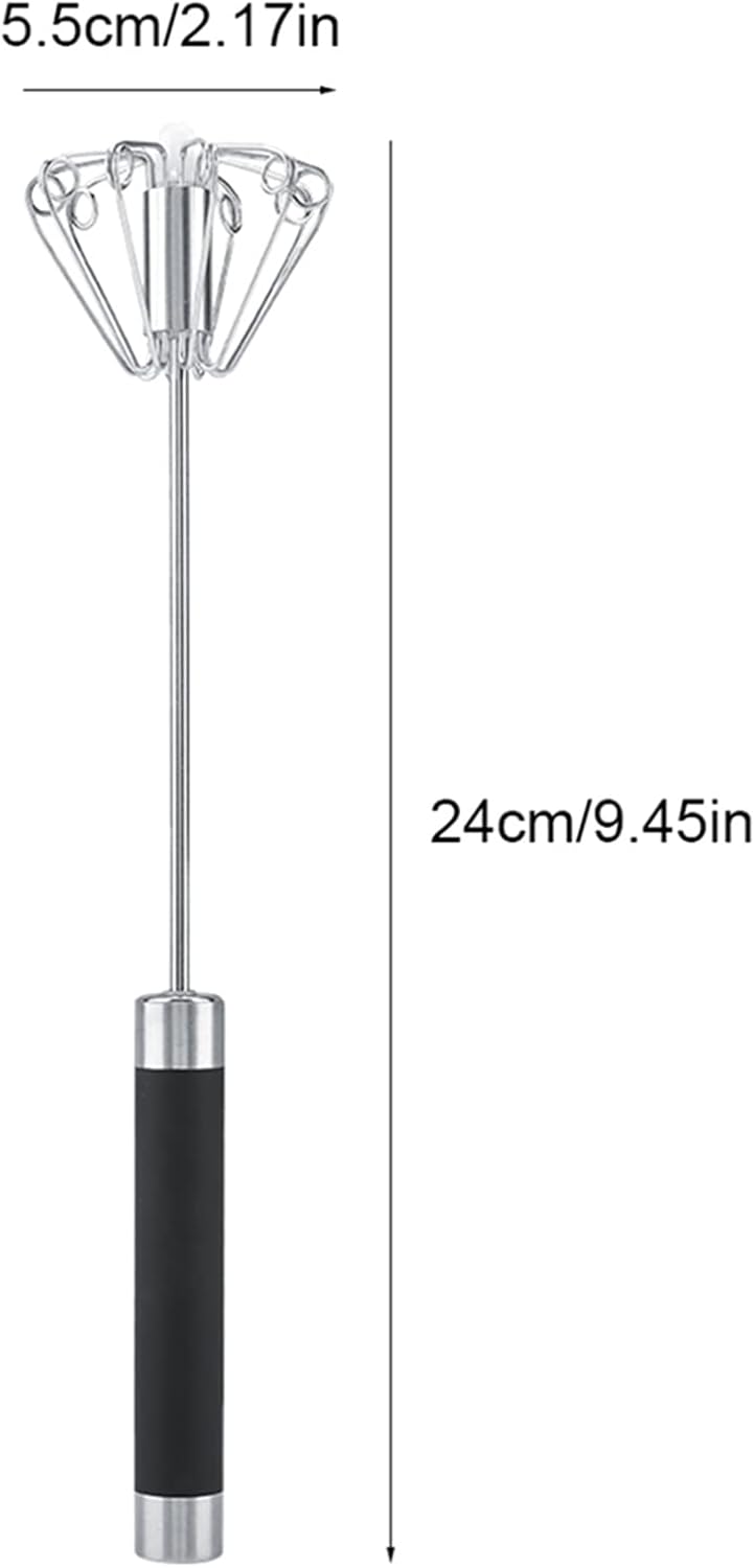 Semi-automatic Whisk Egg Beater