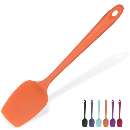 U-Taste Silicone Large Spatula, 600ºF High Temp Scraper, 11.38in, Aqua Sky