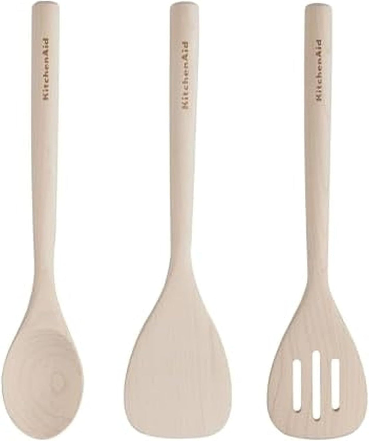 KitchenAid Bamboo Spatula Set, 2-Piece, Aqua Sky