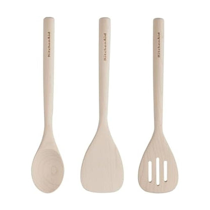 KitchenAid Bamboo Spatula Set, 2-Piece, Aqua Sky