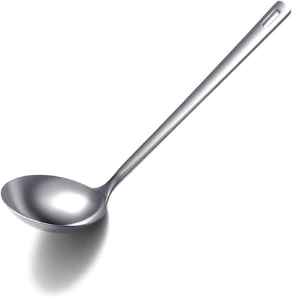 Stainless Steel Ladle, Berglander Soup Ladle, Cooking Ladle, Kitchen Ladle, Metal Soup Spoon For Cooking Non-Stick And Heat Resistant, Dishwasher Safe, Easy to Clean