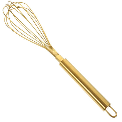 VOSAREA Stainless Steel Egg Whisk Wire Whisk for Whisking Beating Stirring and Mixing Manual Kitchen Utensil for Cooking Baking Sauces Eggs and Salad 12.99 X 2.16 X 2.16 in