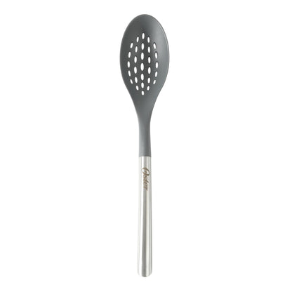 Oster Chadswyck 13” Cooking Ladle, Heat Resistant Silicone Head, Stainless Steel Handle, Safe for Nonstick Cookware, Dishwasher Safe