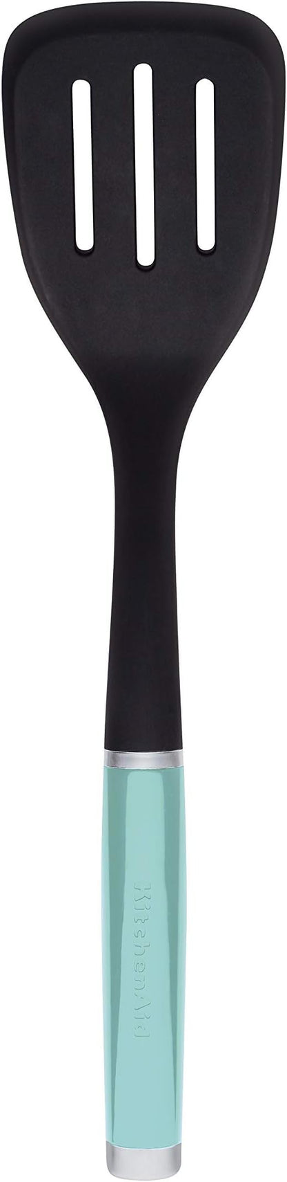 KitchenAid Classic Nylon Slotted Turner, 13.66-Inch, Black