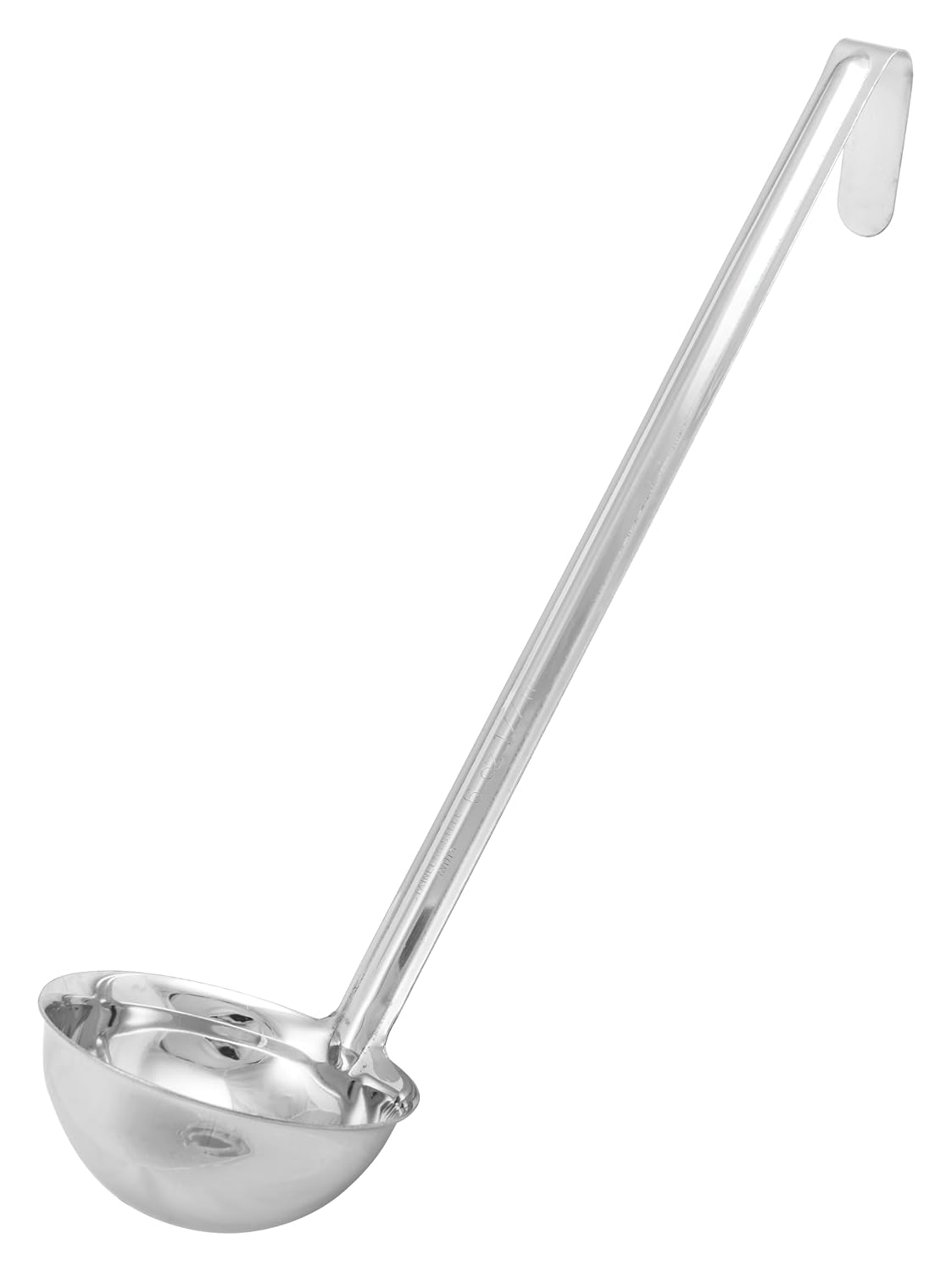 Winco 6 oz Red Prime Stainless Steel Ladle Listed