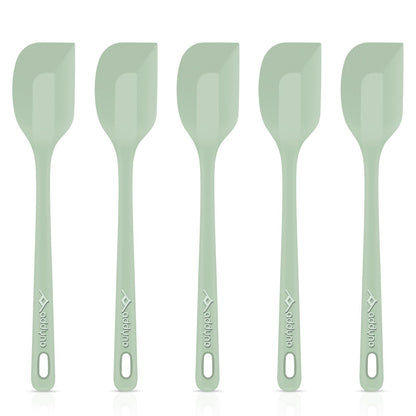 5-Piece Silicone Spatula Set, 8.8-Inch Compact Silicone Spatulas
