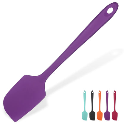 U-Taste Silicone Large Spatula, 600ºF High Temp Scraper, 11.38in, Aqua Sky