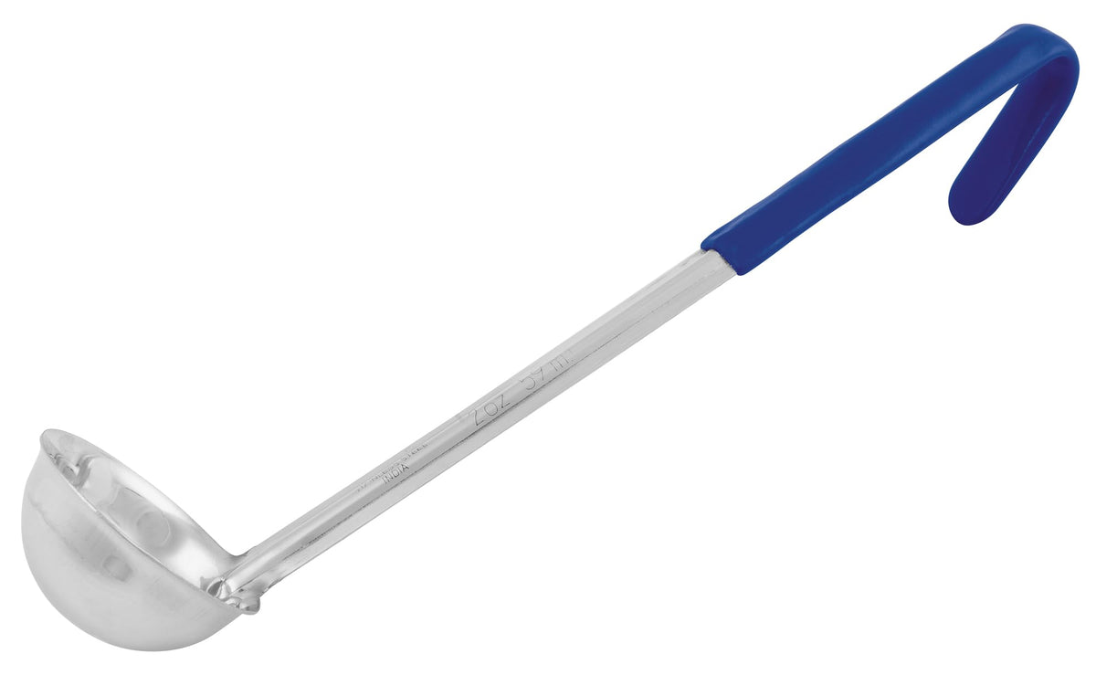 Winco 2 oz One Piece Steel One-Piece Ladle