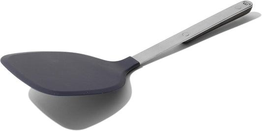 Made In Cookware - Rubber Spatula (Harbour Blue) - Versatile Kitchen Essential - Dishwasher Safe