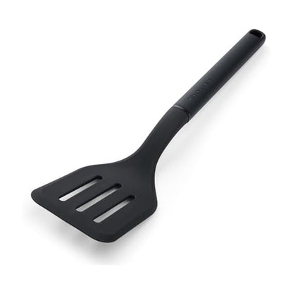 KitchenAid Classic Nylon Slotted Turner, 13.66-Inch, Black