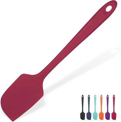 U-Taste Silicone Large Spatula, 600ºF High Temp Scraper, 11.38in, Aqua Sky