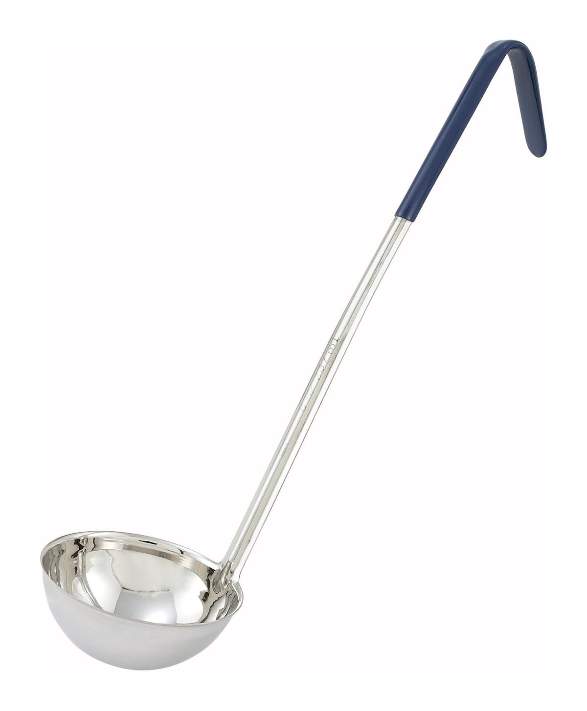 Winco 2 oz One Piece Steel One-Piece Ladle