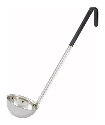 Winco 5 oz One-Piece Stainless Steel Ladle