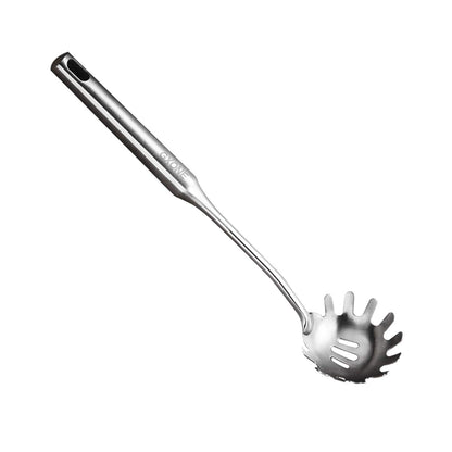 Soup Ladle,304 Stainless Steel Cooking Ladle with Wooden Handle,14.6Inch
