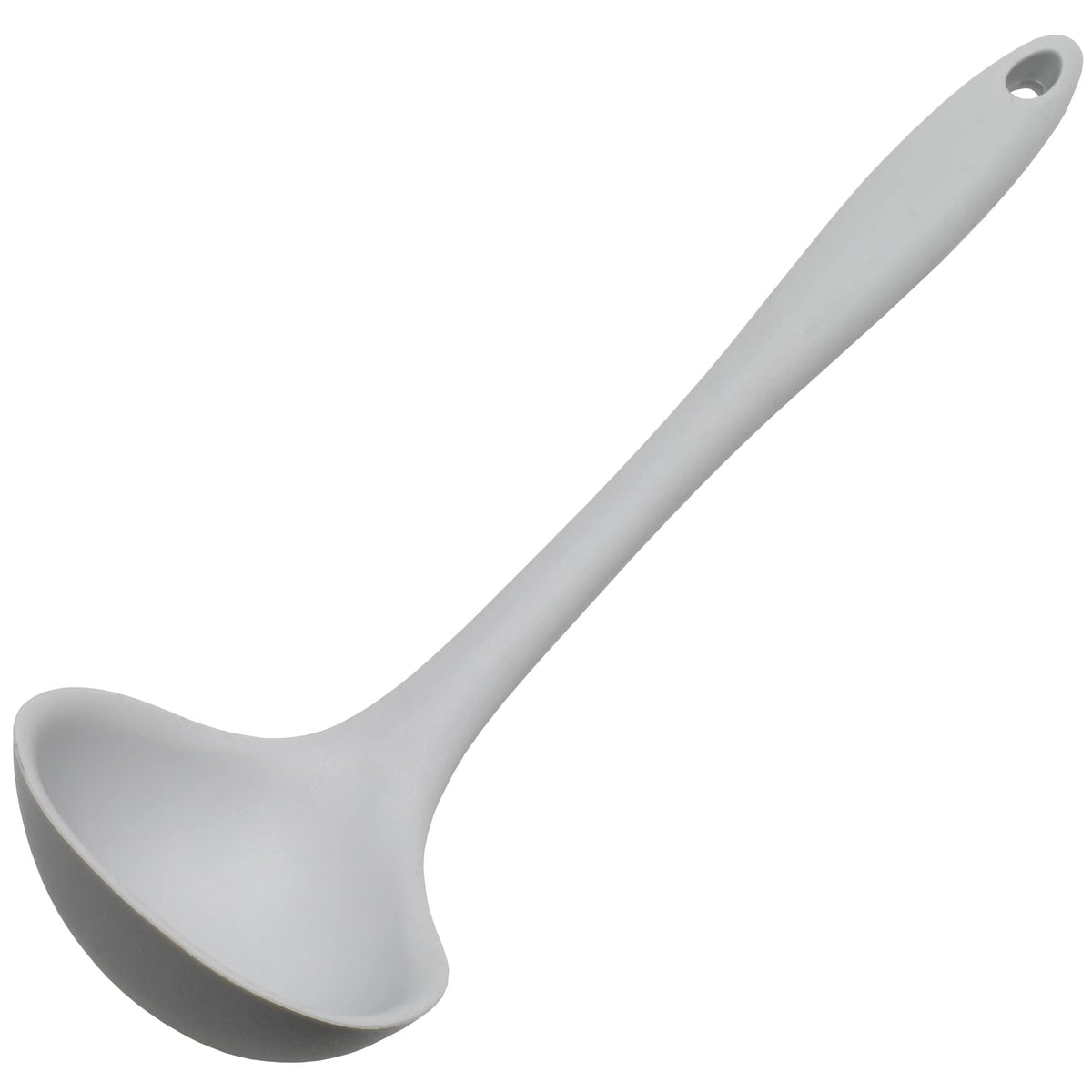 Chef Craft Premium Silicone Cooking Ladle, 11.25 inch, Green