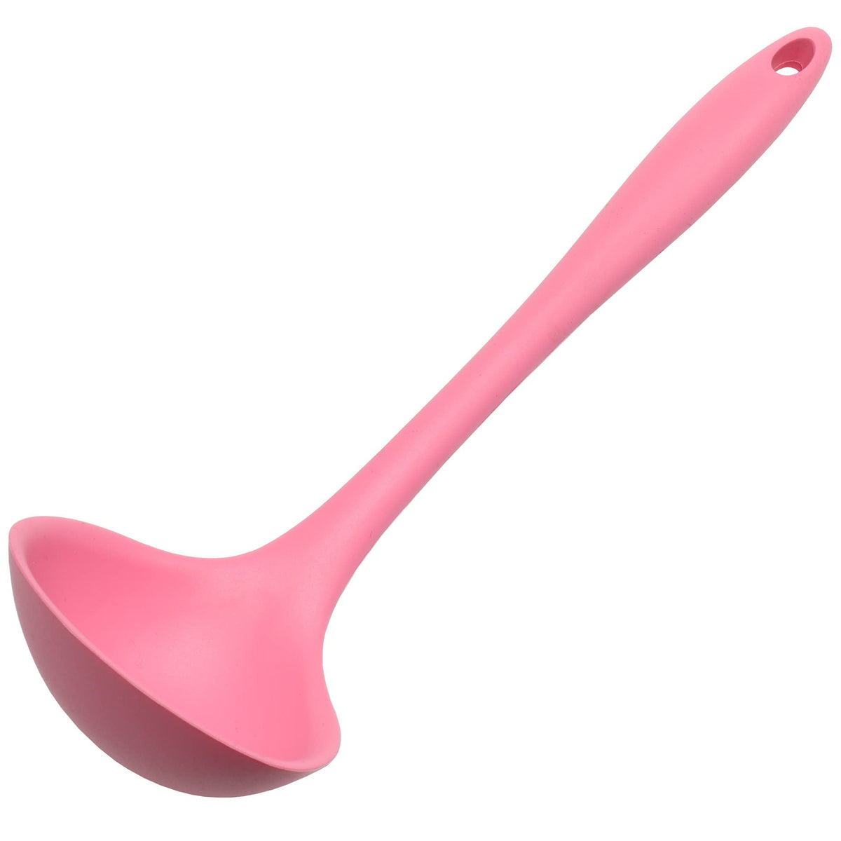 Chef Craft Premium Silicone Cooking Ladle, 11.25 inch, Green