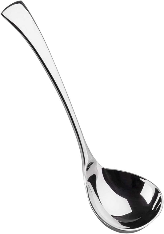 IMEEA 7.6-Inch Small Serving Ladle, 18/10 Stainless Steel Gravy Spoon for Sauce & Dressing